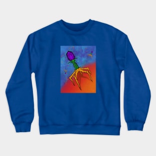 Invasion of the Bacteriophage Crewneck Sweatshirt